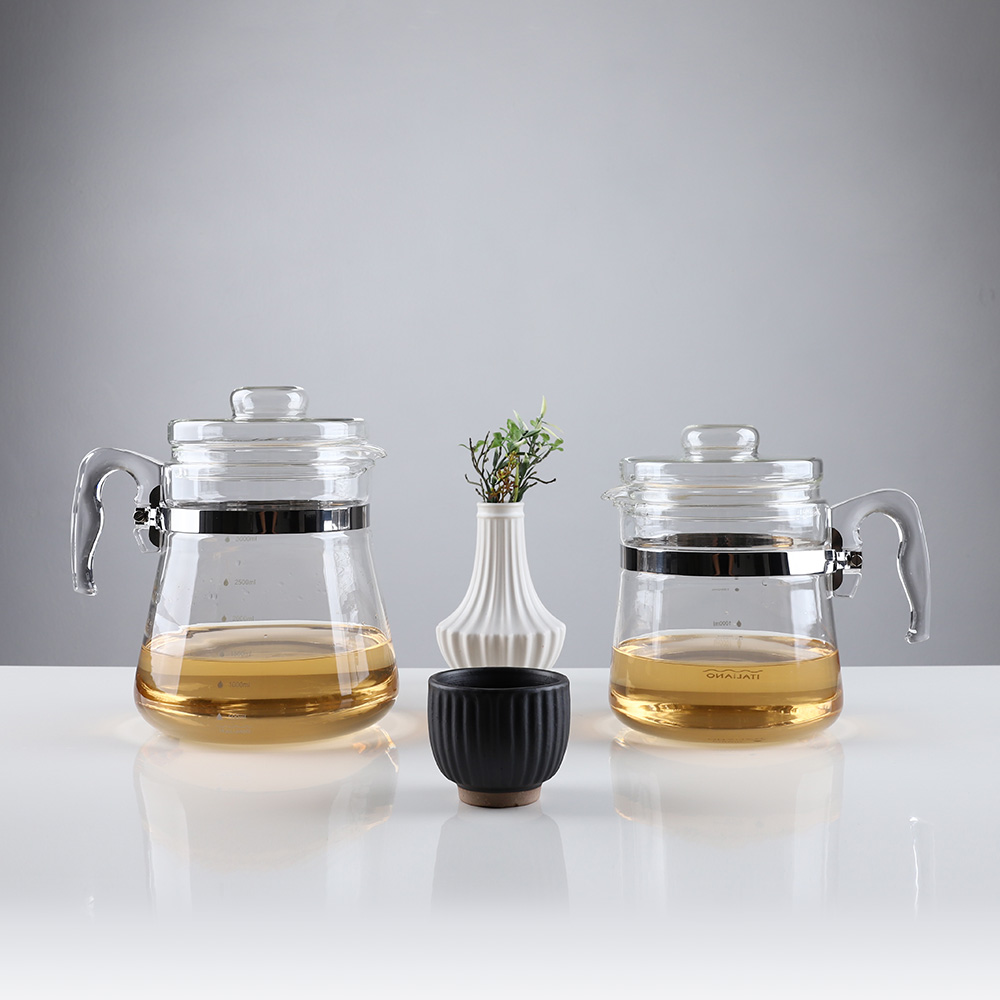 이탈리아노 직화 포트 내열 유리 약탕기 2.5L : SOLFUL