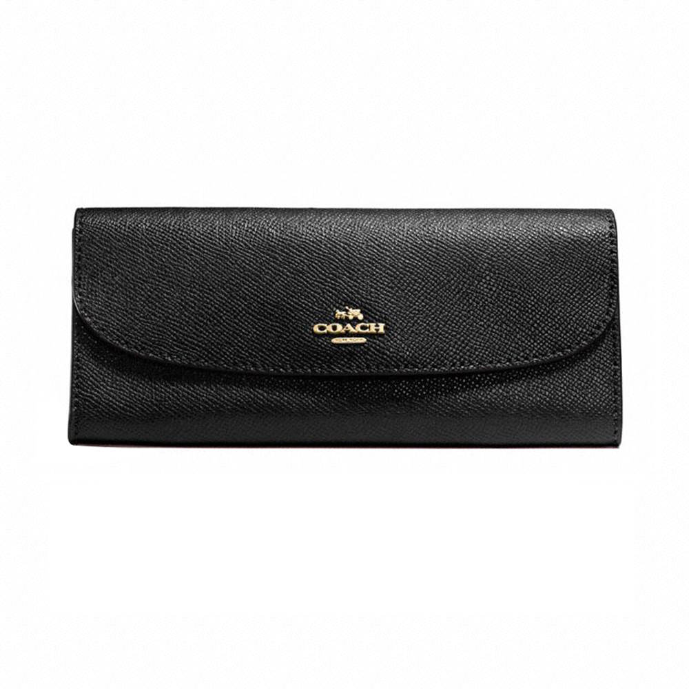 COACH 코치지갑 슬림 소프트 가죽 장지갑 F59949 IMBLK : 캘리 아울렛