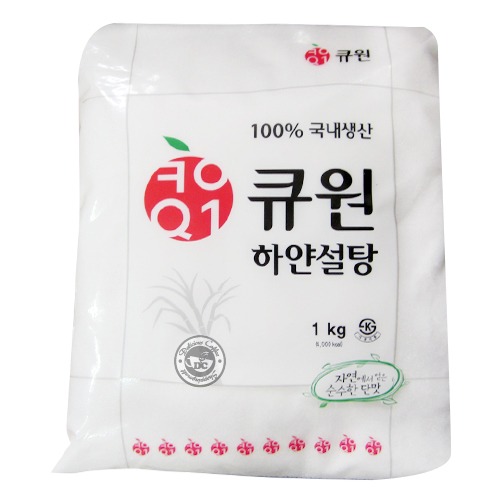 큐원 하얀설탕 1kg : 더커피 주식회사