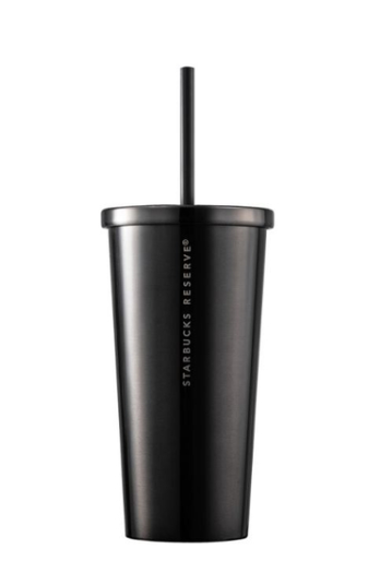 스타벅스 SS 리저브 핑크/블랙 콜드컵 473ml 빨대 텀블러 한정판,2019 여름 MD : 후루꾸루꾸