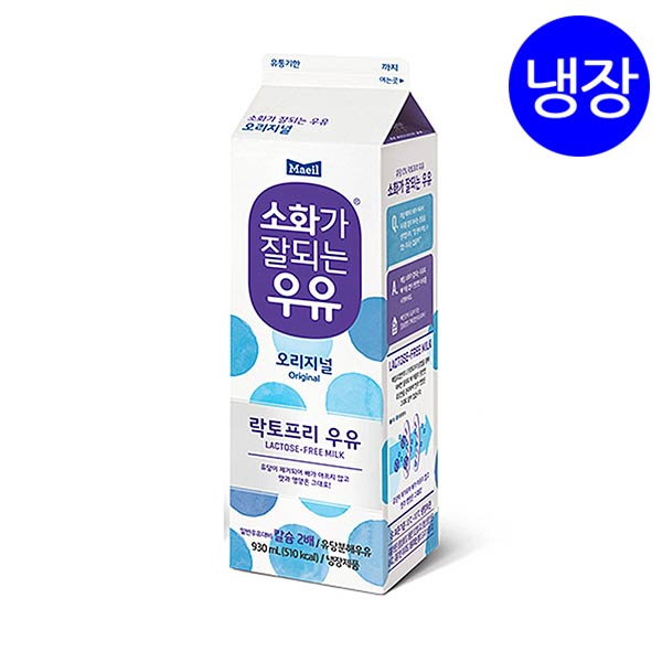 소화가 잘되는 우유 / 락토프리(유당제거) 930mlX12개 / 매일유업 : 천지농산