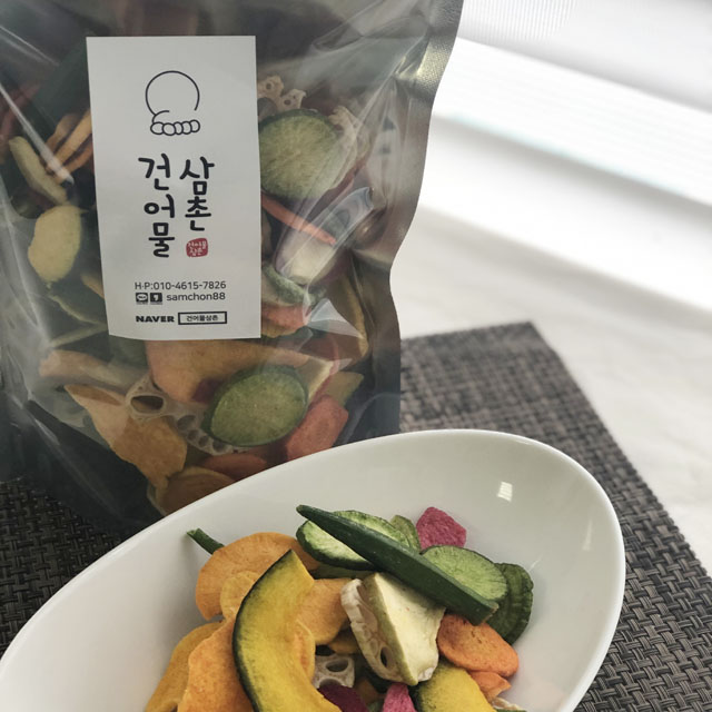 과일&야채 믹스칩 건조칩 : 건어물삼촌