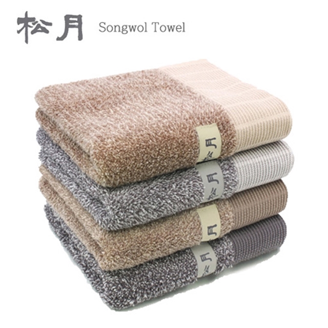 송월 명품 뱀부얀 190g 송월타월 수건 답례품 돌잔치 가정용 기념 타올 : 케이에스도매