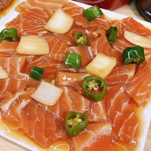 임가네 간장 연어장 연어덮밥  셰프제조 500g 1kg : 임가네