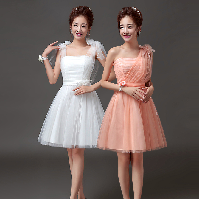 셀프 웨딩 드레스 파티 돌복 콩쿠르 신부 언약식 이브닝드레스 들러리(9968) : 멀티쇼핑몰 앙비시크릿