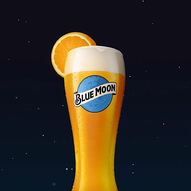 블루문 수입 맥주 전용 잔 BLUE MOON : 소유의 만물상