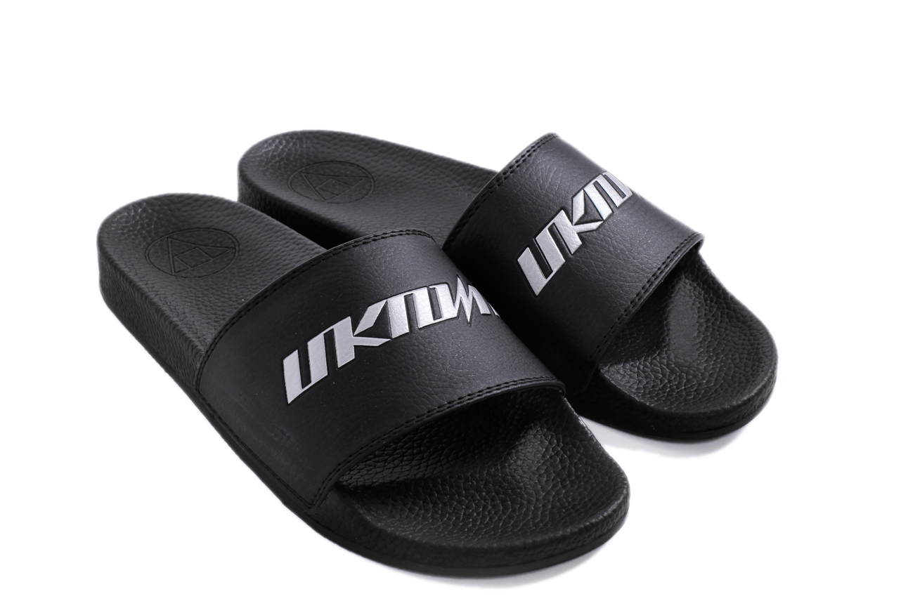 [팩토리세일]Unknown bike Logo Slipper 언노운 로고 슬리퍼 / 블랙 : UNKNOWN SPORTS