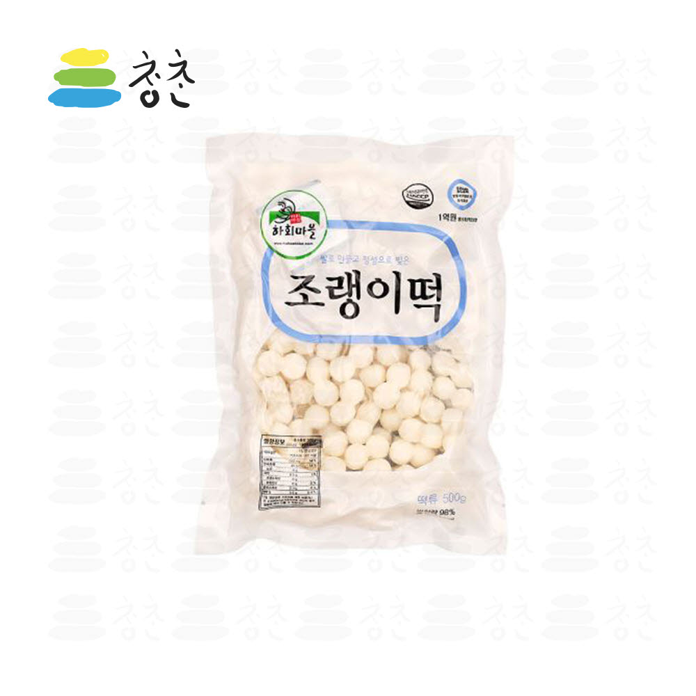 하회마을 조랭이떡 500G : 청춘푸드몰