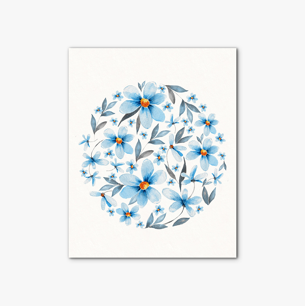 캔버스 꽃 디자인 액자 Flower Series 093 : 에이블밤부