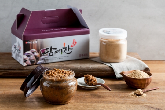 담예찬 장류세트 C(된장 1kg + 청국장 분말 500g) 순창농부들 청순밥상 : 순창농부들 청순밥상