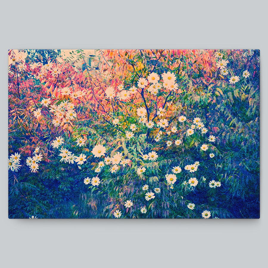 몽 정원 작가 그림 작품 캔버스 액자 A3 사이즈 : 컨티뉴 아트샵