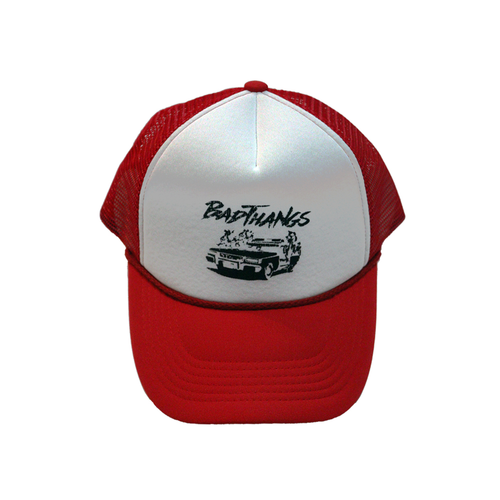 [BADTHANGS] MESH CAP (RED / WHITE) : 리짓군즈