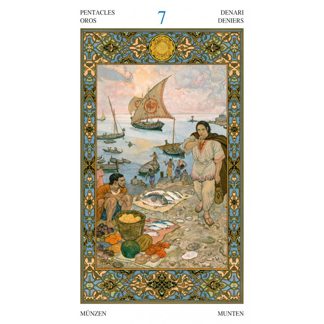 천일야화 타로카드 주머니제공 Thousand and One Night Tarot : 타로서점