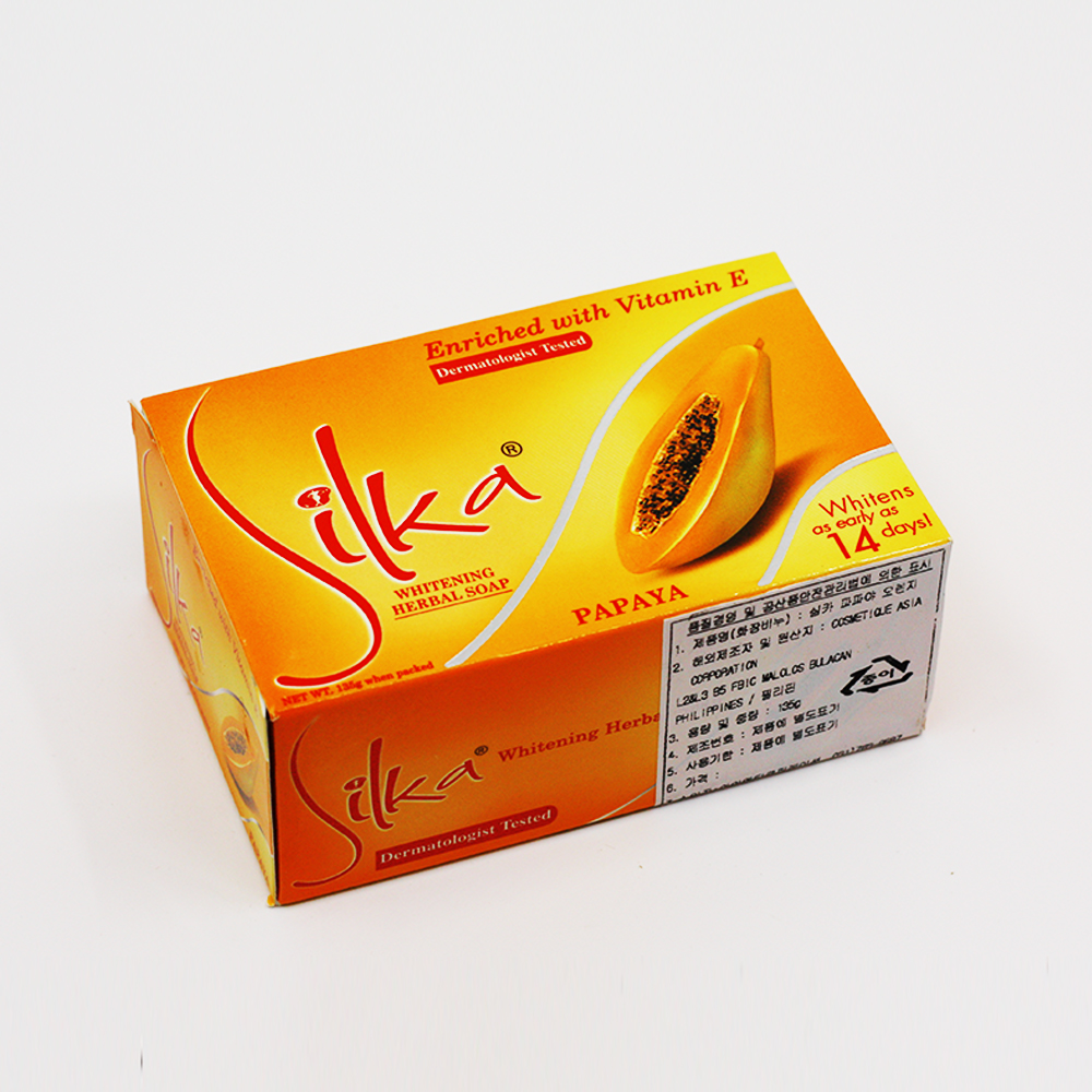 실카 파파야 비누 (Silka Papaya Soap) 피노이아코 필리핀 : 피노이 아코 스토어