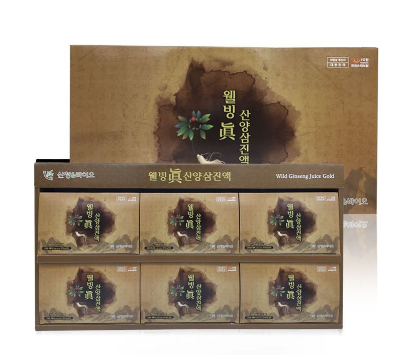 산청앤바이오 웰빙 진 산양삼진액 1박스 : 시너지라이프