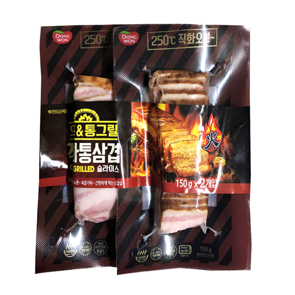 동원 직화통삼겹 150gX2 : 장보고가
