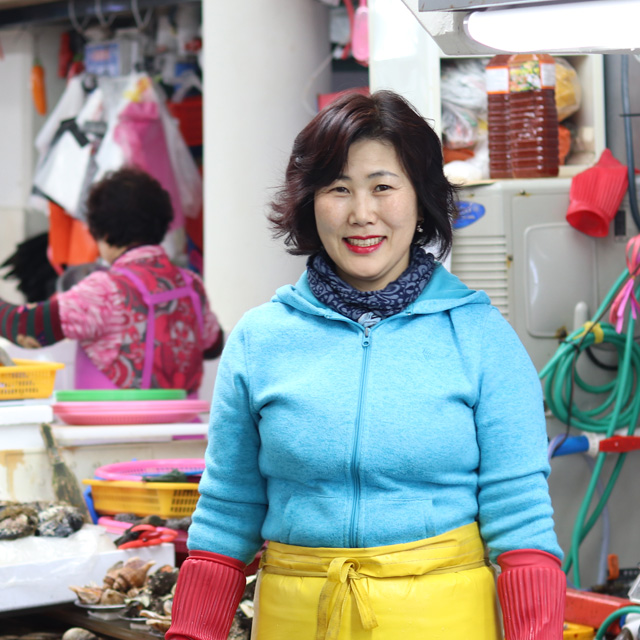 자갈치시장 해광상회 참소라 1kg : 자갈치시장 고민숙