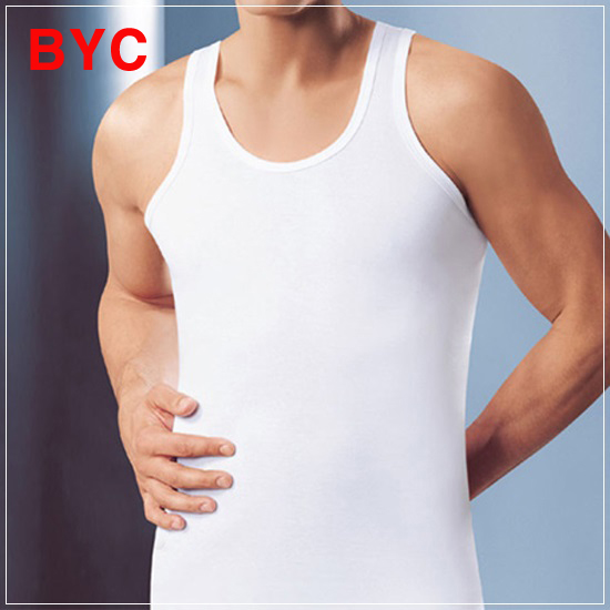 BYC 남성 조끼 런닝 순 면 난닝구 남자 셔츠 쿨 세트 언더 웨어 러닝 메리야스 : 까꿍몰