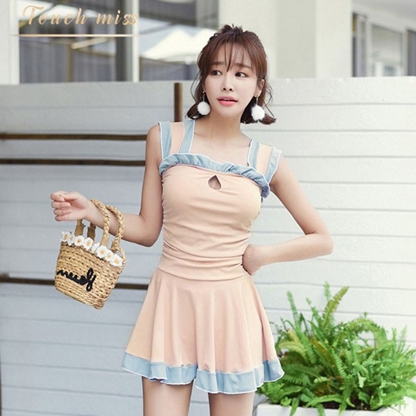 몰리 플레어 원피스 수영복 : 츄블레스유