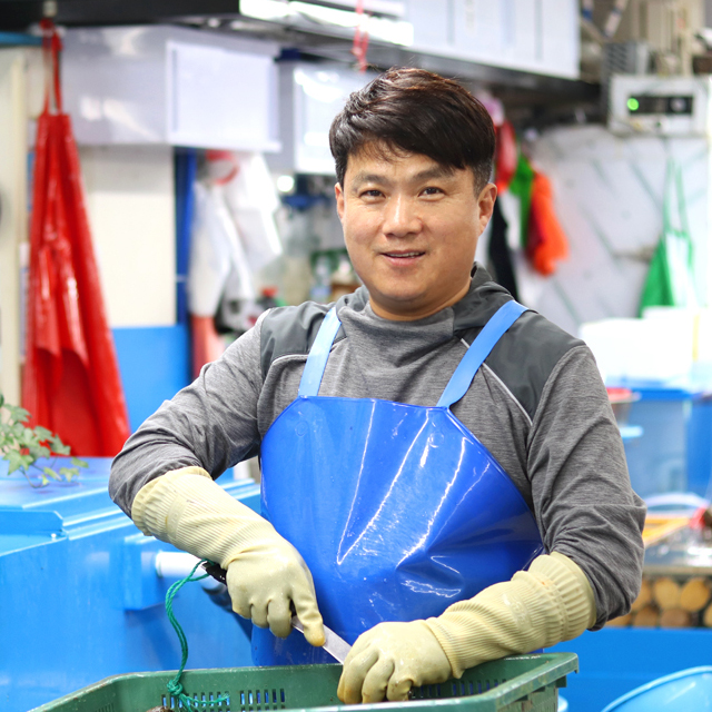 자갈치시장 영도상회 전복 1kg : 자갈치시장 고민숙