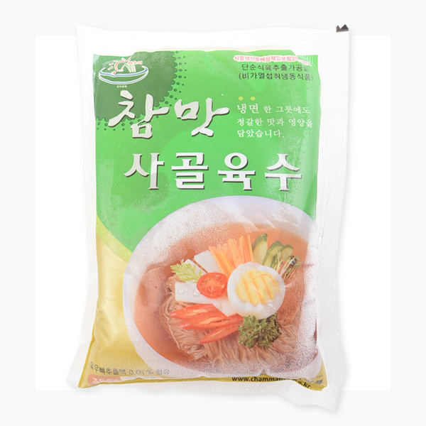 참맛 사골육수 (냉동) 10봉 냉면육수 : 푸드마을