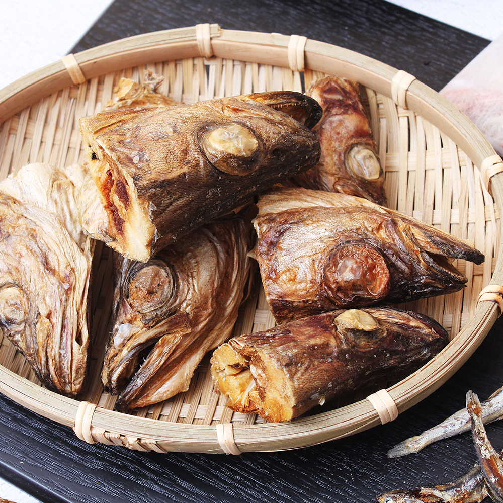 육수용 황태 머리 350g 국물용 명태 대가리 : 바다누리