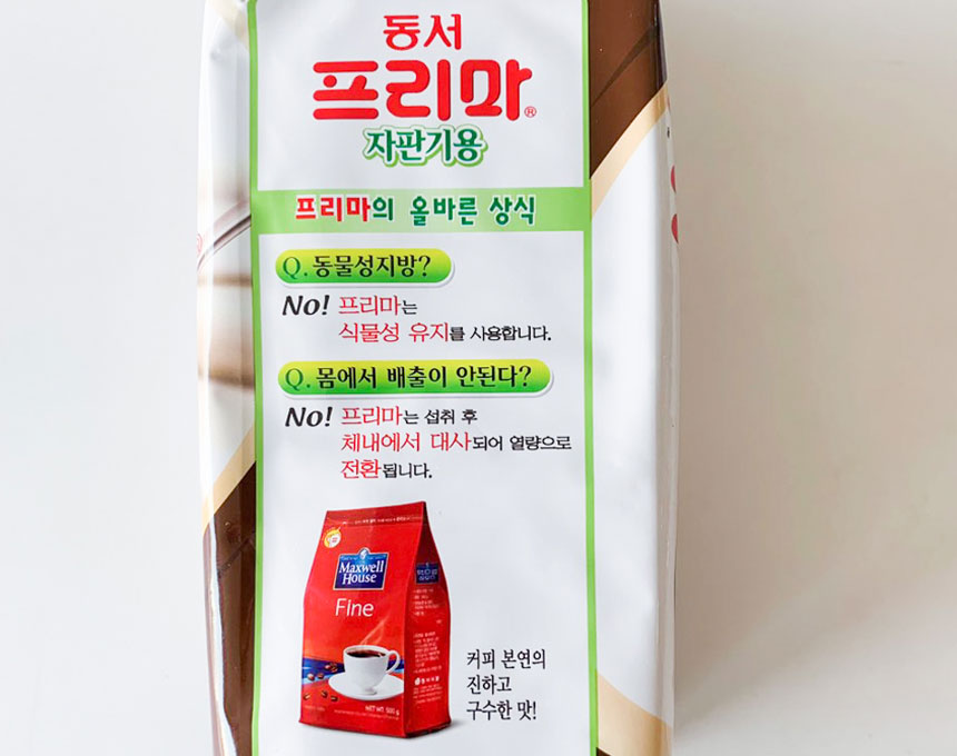 [동서] 프리마 자판기용 1,000g : 마켓투고