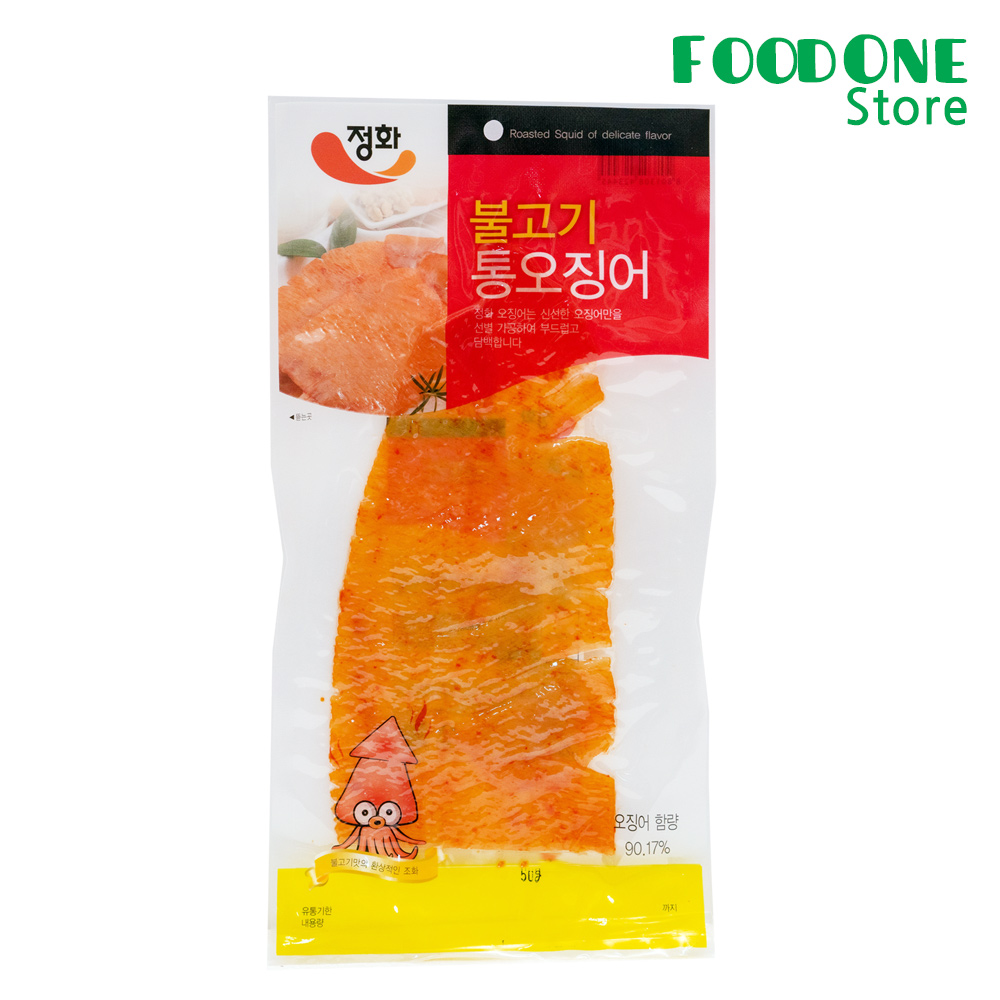 정화식품 불고기 통오징어 45g x 5개 : 푸드원