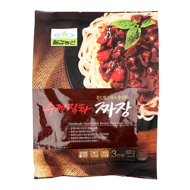 원하프] 수제직화짜장 990G(3인용)/칠갑농산 [고객만족 총알배송 : 원하프