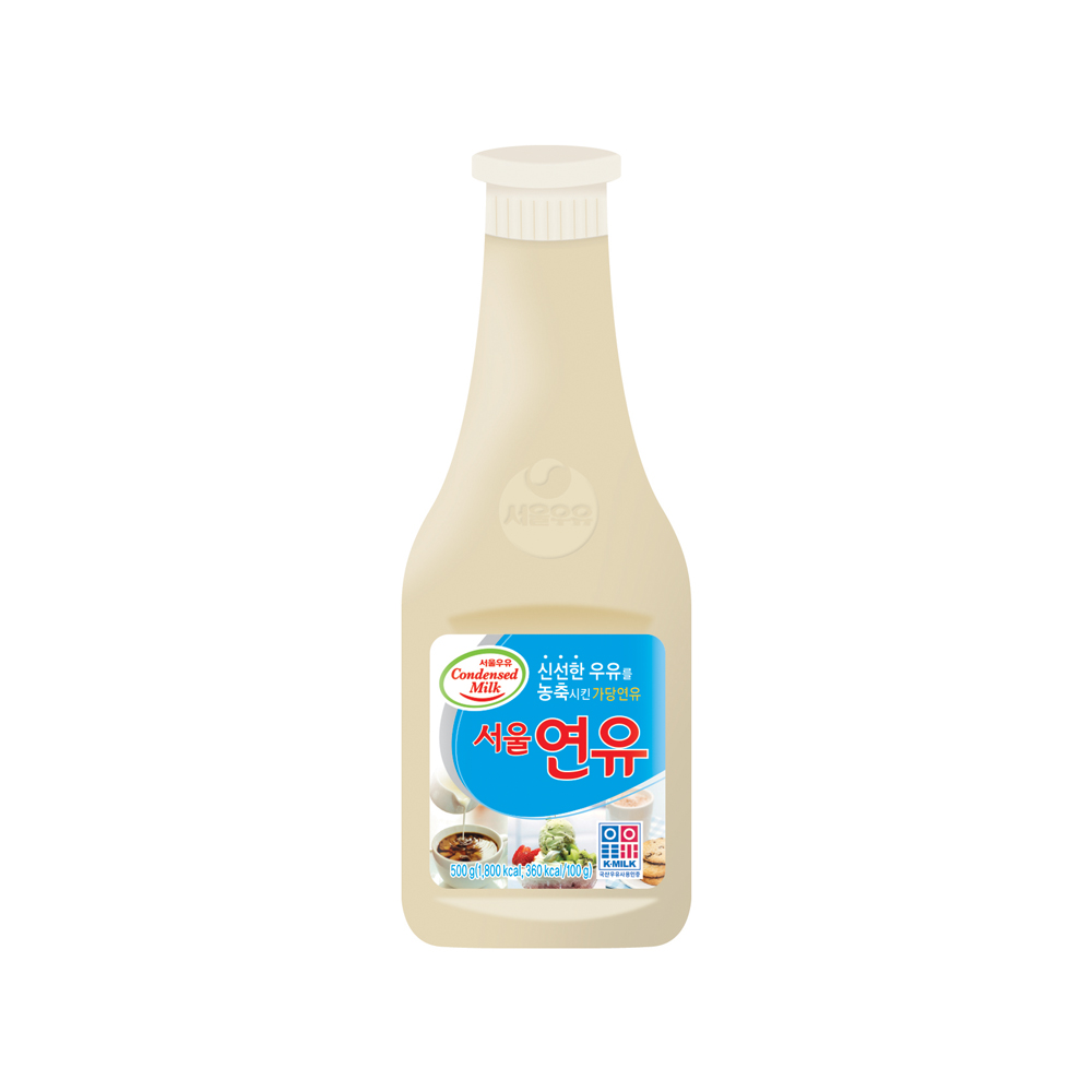 서울연유500g 가당 튜브 : 오마이푸드