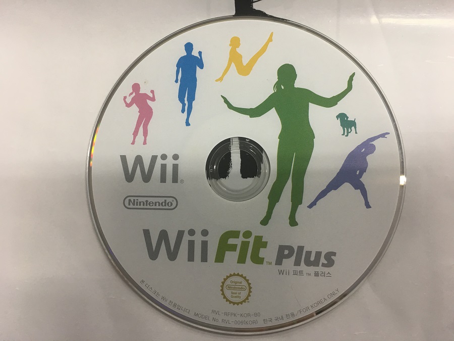 [중고] wii 위피트 플러스 한글 Wii Fit Plus (게임디스크만 있는품목) 닌텐도위 (당일출고) : GWORLD STORE