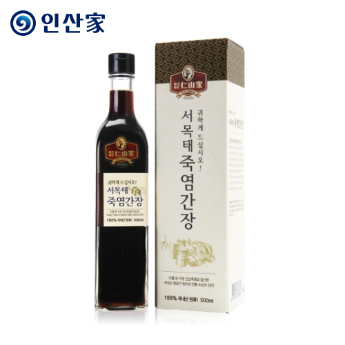 인산 서목태 죽염간장 500ml / 인산가 : 죽염시대