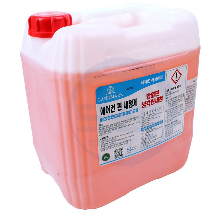 랜드-에어컨핀 세정제  18.75L 에어컨핀 방열판 청소세제 : 에스와이클린