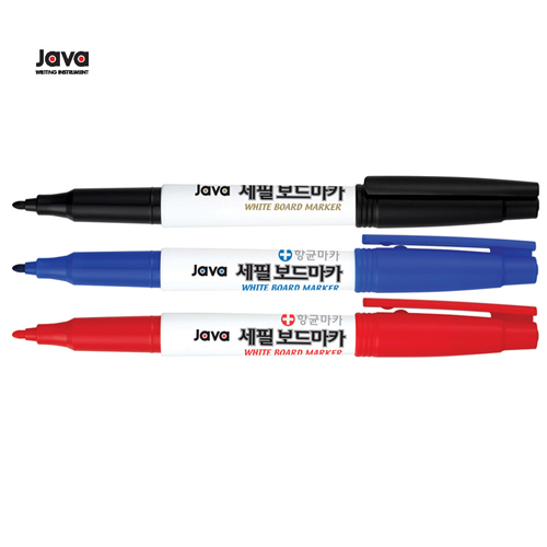 [오피스1번가] 자바 세필 보드마카펜 (3컬러/낱개) : 오피스1번가