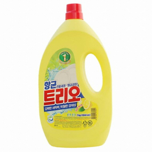 띵크픽 잘닦여 주방 세제 4L+세제용기 750ml 대용량 리필 천연 유래 1종 과일 세척 : 월드크린