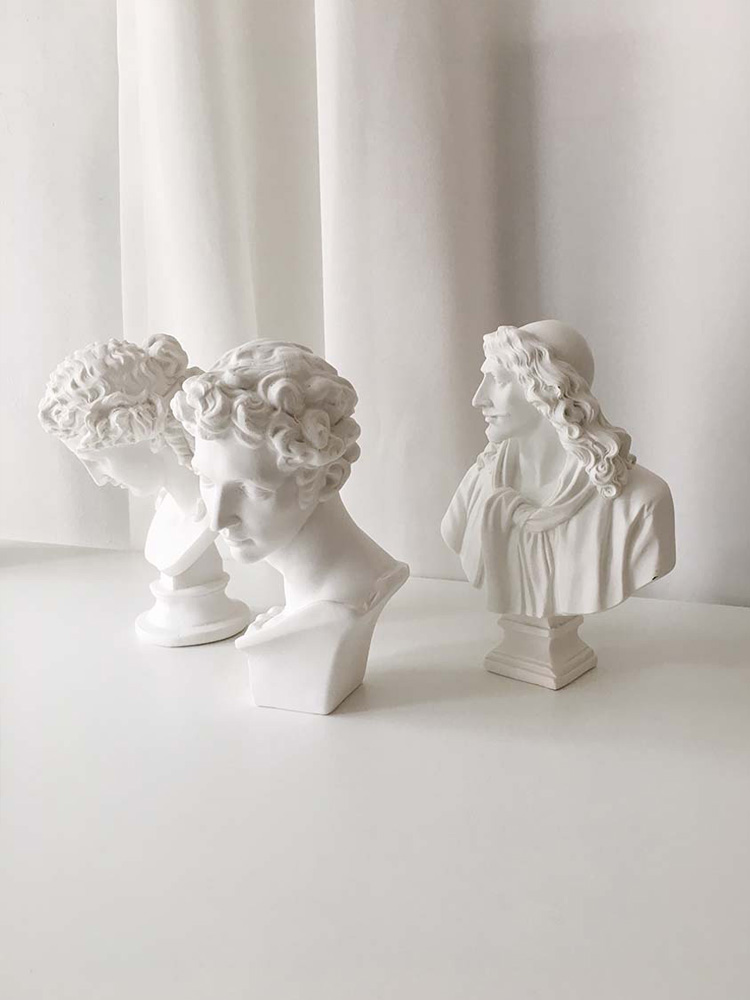 석고상 오브제 new 쥴리앙 - plaster figure Julian : 플랏버니