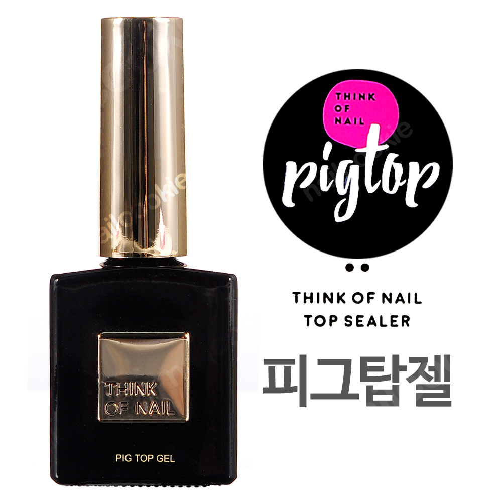 피그 탑젤 / 피그탑 / 돼지 / 돼지탑 / 젤네일 / 당일발송 : 네일쿠키