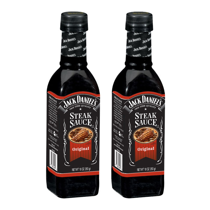 (2개묶음) 잭다니엘 오리지널 스테이크 소스 283g / Jack Daniels Original Steak Sauce 283g 2 Bottles : PDXMall