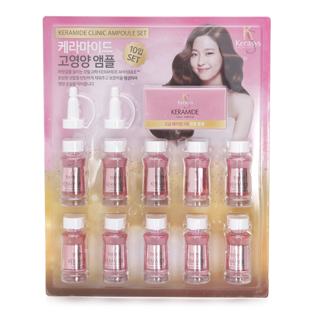 케라시스 케라마이드 클리닉 헤어앰플세트 15ml + 10개입 : 코코반