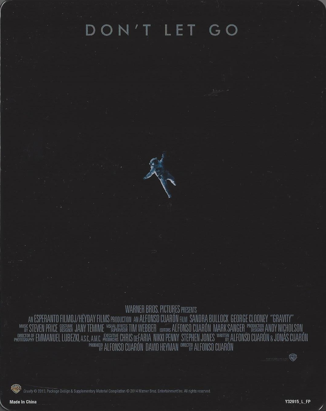 그래비티 (Gravity) 블루레이 퓨쳐팩 한정판 : 무드크리에이션
