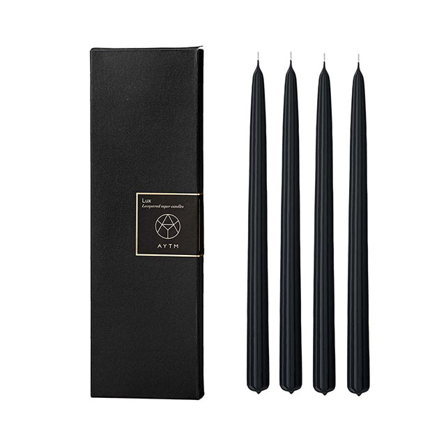 [AYTM] 테이퍼캔들 LUX taper candles – set of 4 pcs : 메누하 앤 아더스