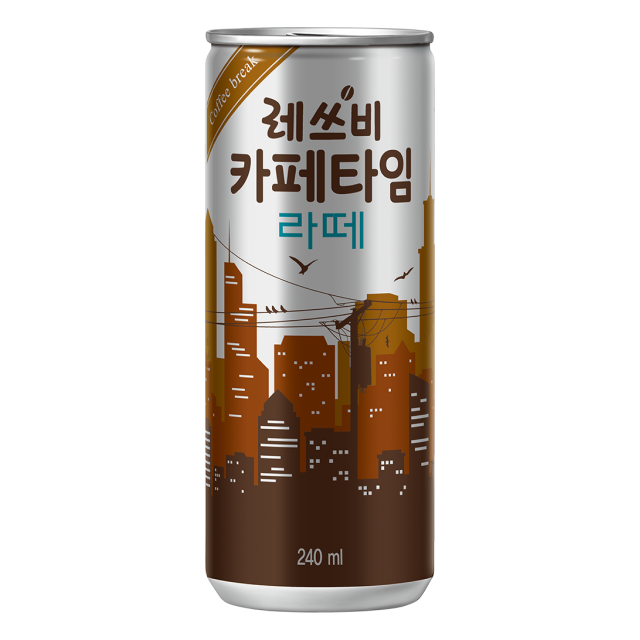 (GS25)레쓰비)카페타임라떼240ML : GS25