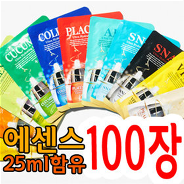 이켈 에센스 마스크팩 25mlx100장 20가지 : 올레이디