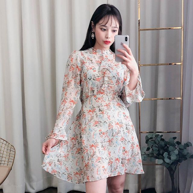 레이니데이 플라워 원피스[44-99] : 리리앤코