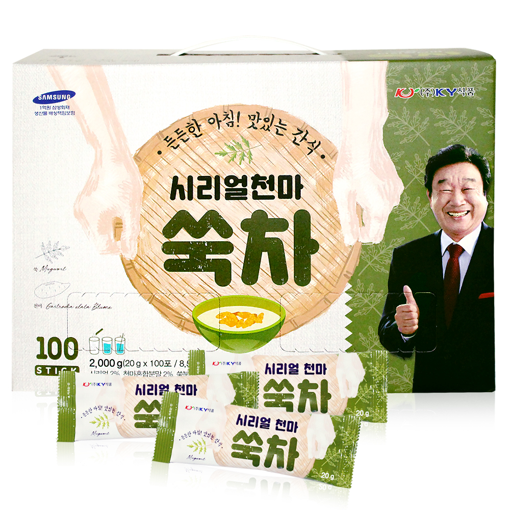 KY식품 시리얼 천마쑥차 100포 천마차 : KY식품