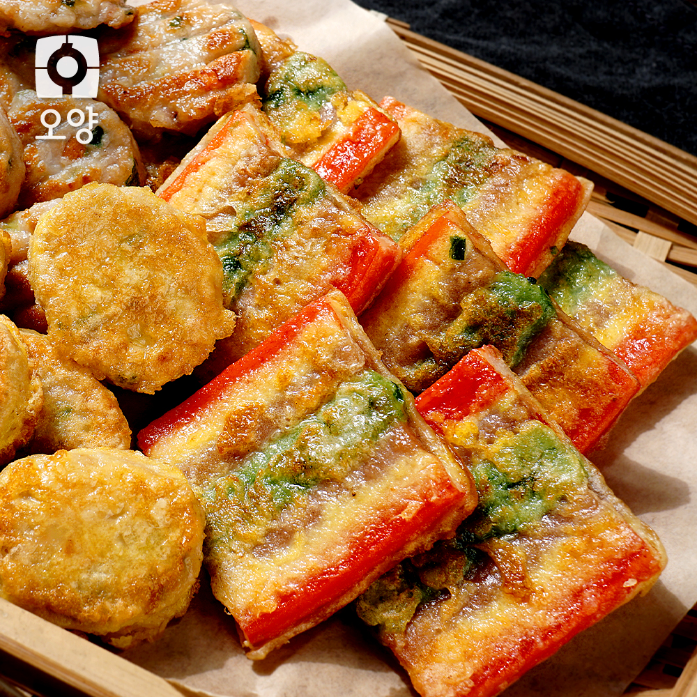 사조오양 명절맞이 오색모듬전1kg : 아침빛바다