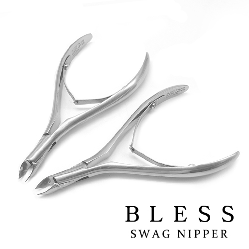 BLESS SWAG NIPPER 블레스니퍼 LONG 네일니퍼 큐티클제거 전문가용 셀프네일 : 나라뷰티