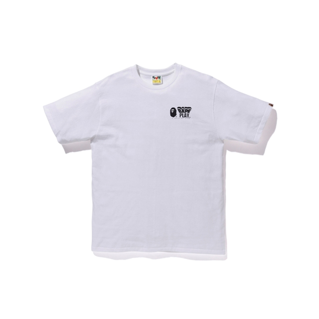 [국내배송] 베이프 메디콤토이 A BATHING APE MEDICOM TOY Camo Logo Tee White : 베이스먼트 스토어