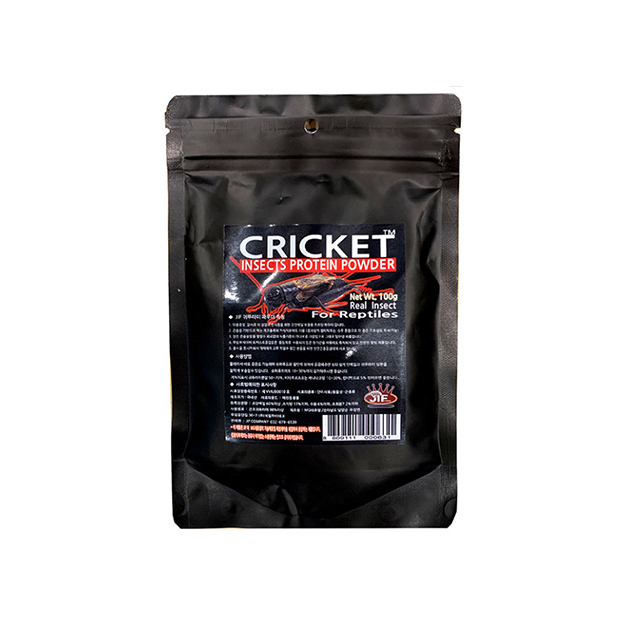 JIF 귀뚜라미 고단백 파우더 50g 거식치료 생먹이대체 슈퍼푸드 파충류용품 파충류먹이 : 파충류샵 반모리