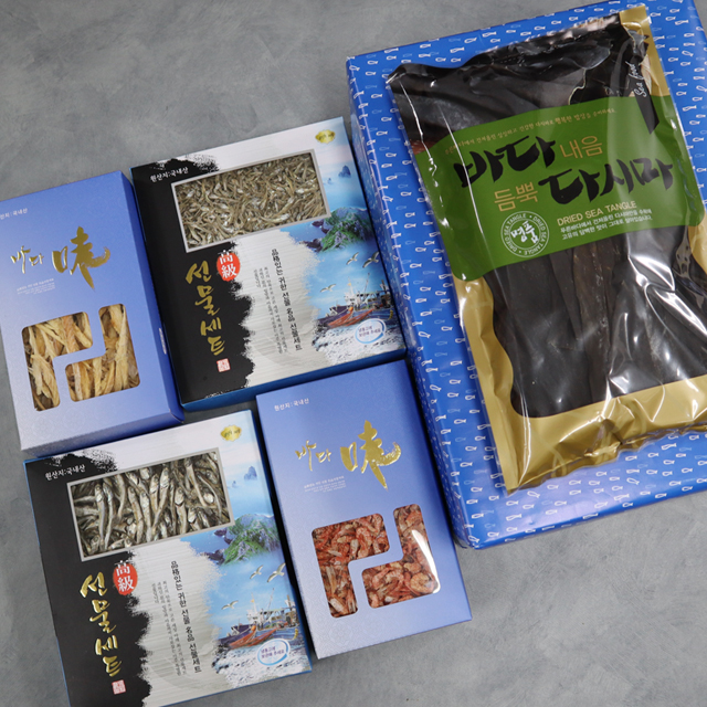 [동해청정 추석 건어 5종 선물세트 : 동해청정건어물